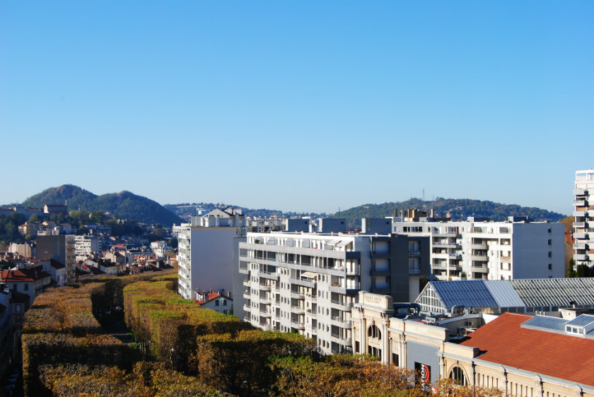 Vue de la Location meublée St-Etienne